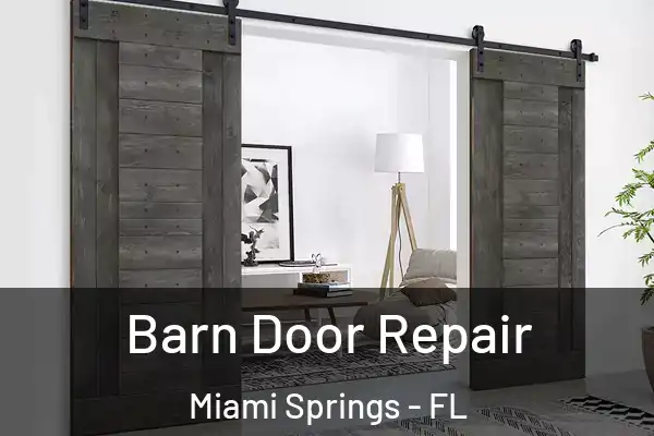 Barn Door Repair Miami Springs - FL