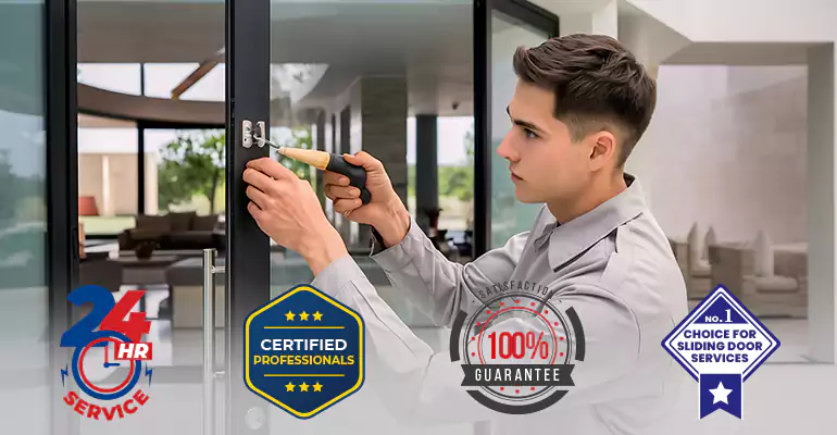 Andersen Sliding Door Latch Replacement in Miami Springs