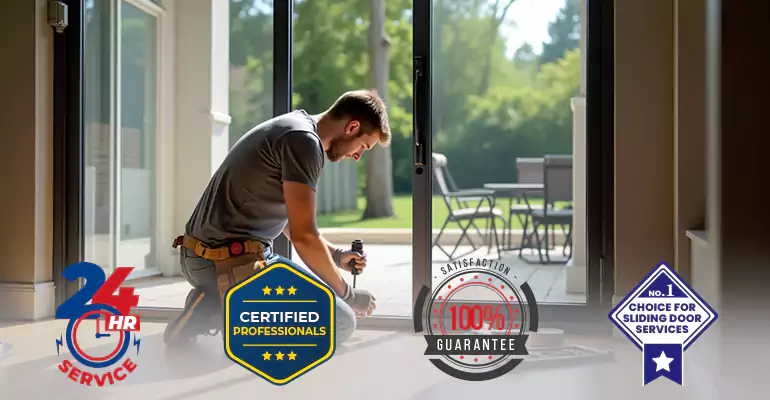 Sliding Door Strike Plate Repair in Miami Springs
