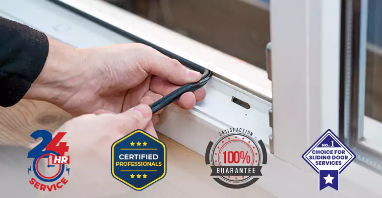 Sliding Glass Door Track Repair and Cost Estimate in Miami Springs
