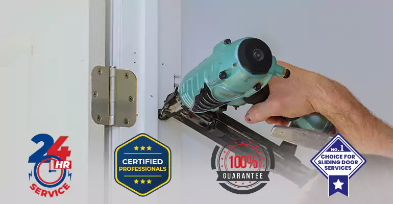 Storm Door Hinge Replacement in Miami Springs