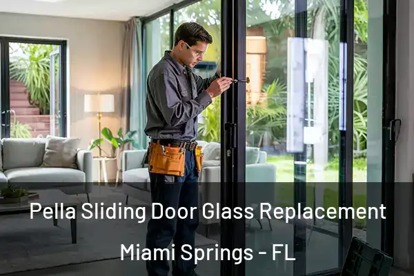 Pella Sliding Door Glass Replacement Miami Springs - FL